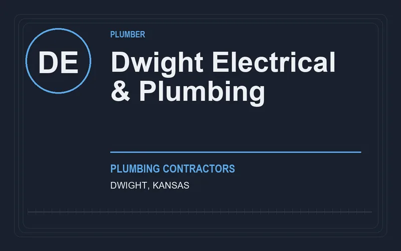 Dwight Electrical & Plumbing in Dwight, Kansas