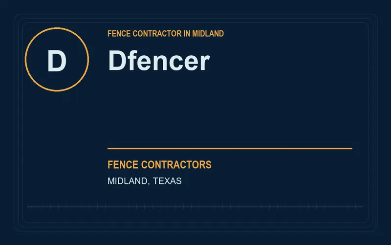 dfencer in Midland, Texas