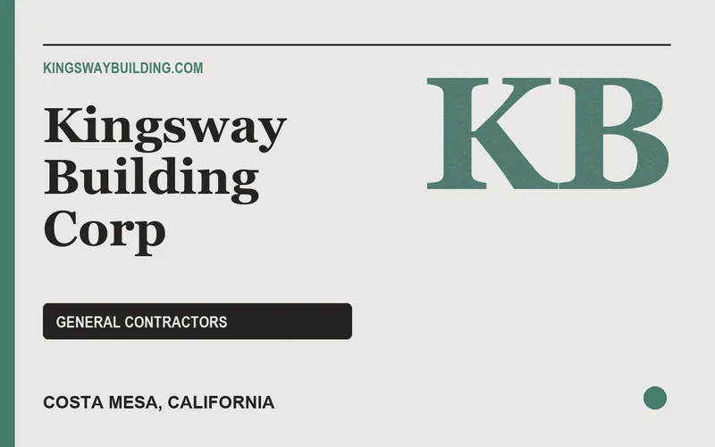 Kingsway Building Corp in Costa Mesa, California