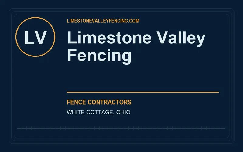 Limestone Valley Fencing in White Cottage, Ohio