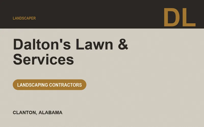 Dalton's Lawn & Services in Clanton, Alabama