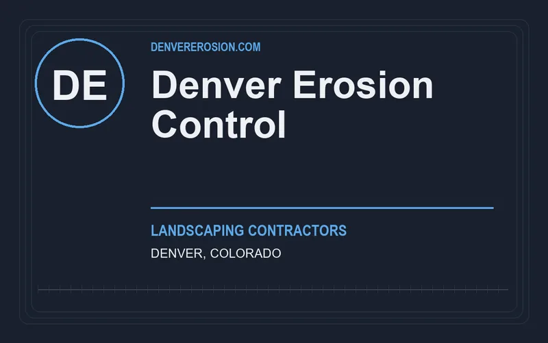 Denver Erosion Control in Denver, Colorado