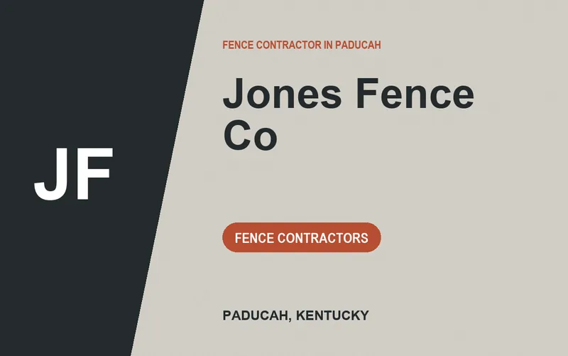 Jones Fence Co in Paducah, Kentucky