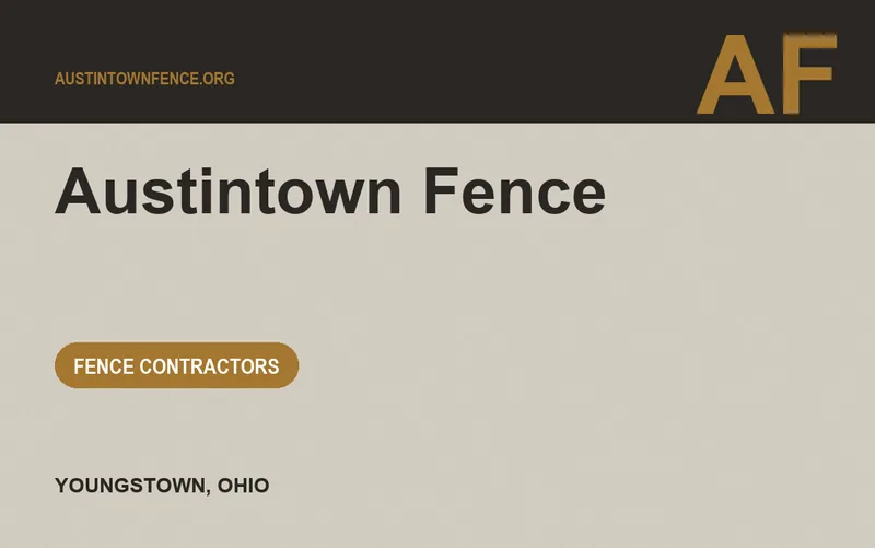 Austintown Fence in Youngstown, Ohio