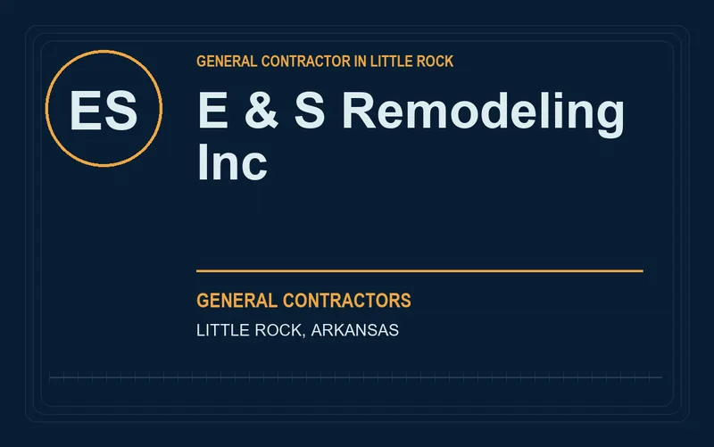 E & S Remodeling Inc in Little Rock, Arkansas