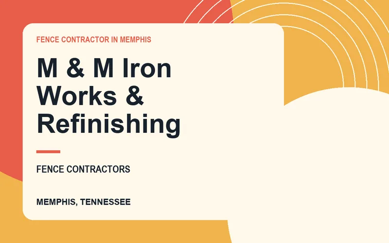 M & M Iron Works & Refinishing in Memphis, Tennessee