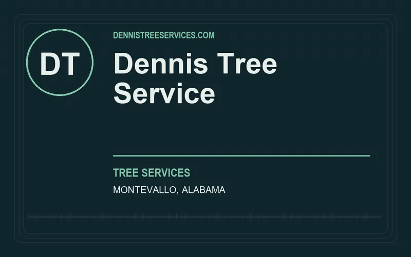 Dennis Tree Service in Montevallo, Alabama