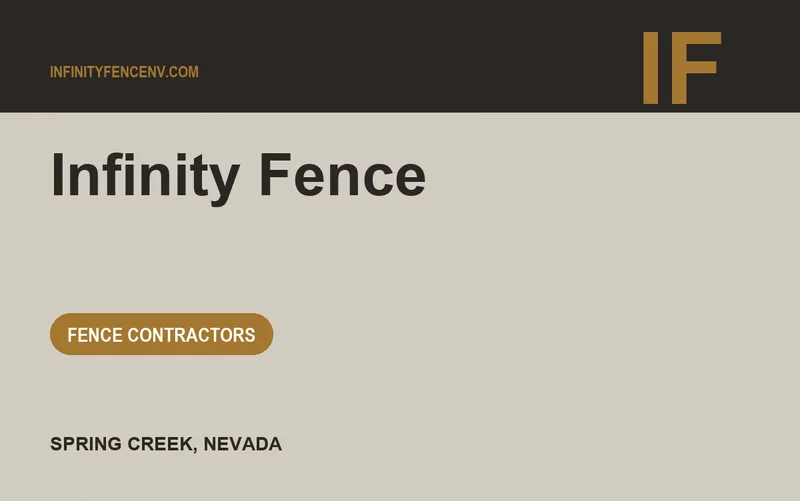 Infinity Fence in Spring Creek, Nevada