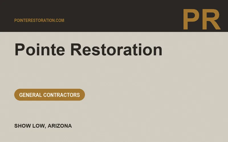 Pointe Restoration in Show Low, Arizona