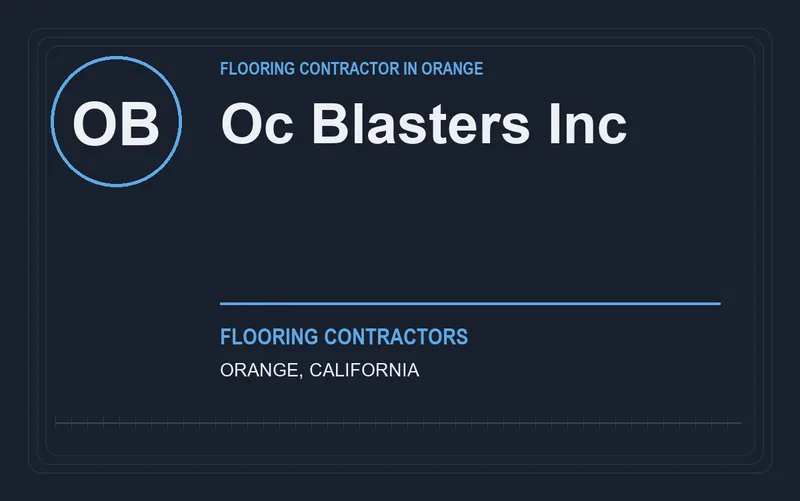 Oc Blasters Inc in Orange, California
