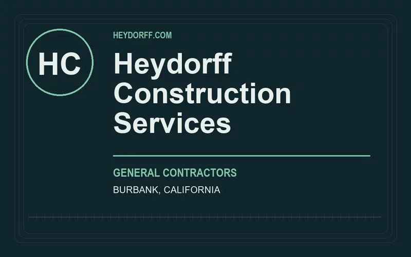 Heydorff Construction Services in Burbank, California