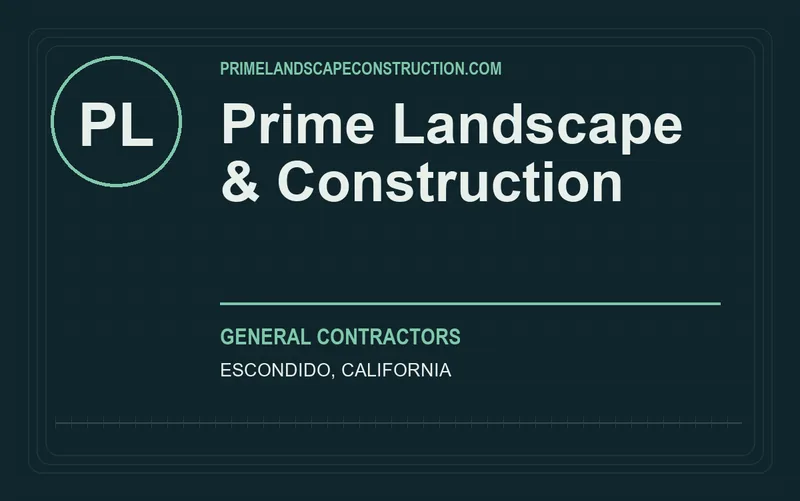 Prime Landscape & Construction in Escondido, California