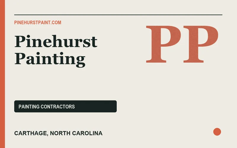 Pinehurst Painting in Carthage, North Carolina