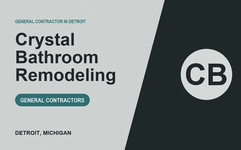 Crystal Bathroom Remodeling in Detroit, Michigan