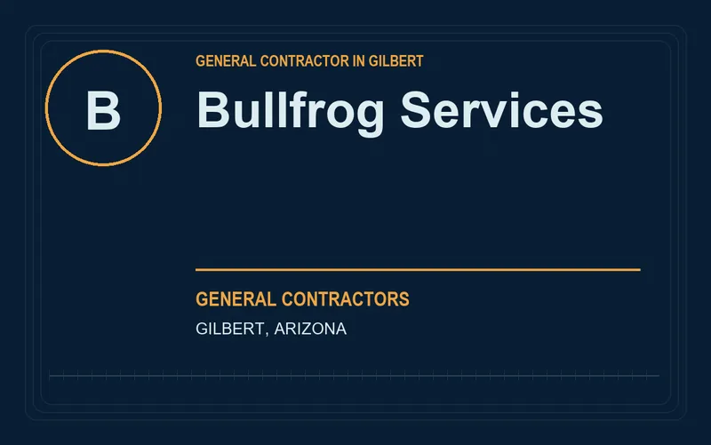 Bullfrog Services in Gilbert, Arizona