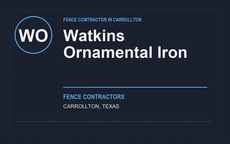 Watkins Ornamental Iron in Carrollton, Texas