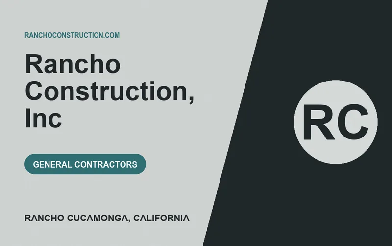 Rancho Construction, Inc in Rancho Cucamonga, California