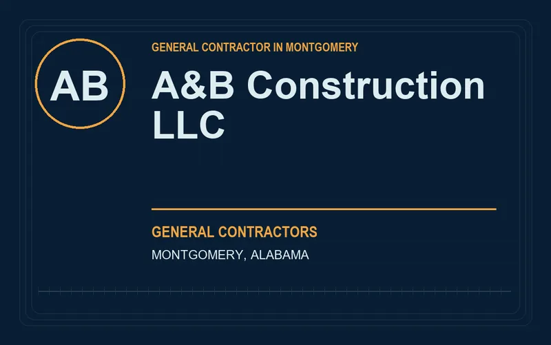 A&B Construction LLC in Montgomery, Alabama
