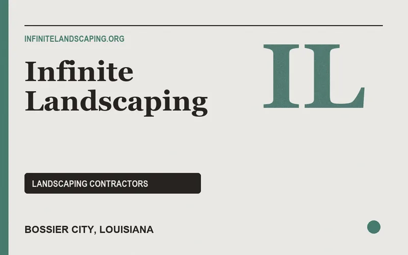 Infinite Landscaping in Bossier City, Louisiana