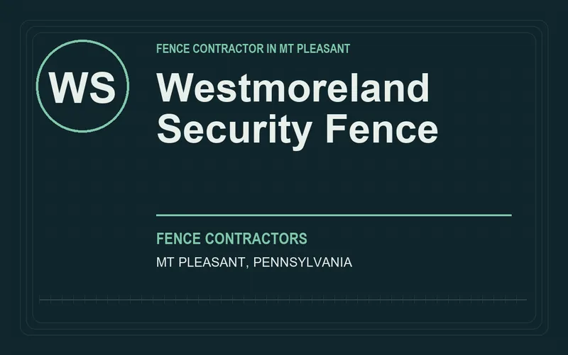 Westmoreland Security Fence in Mt Pleasant, Pennsylvania