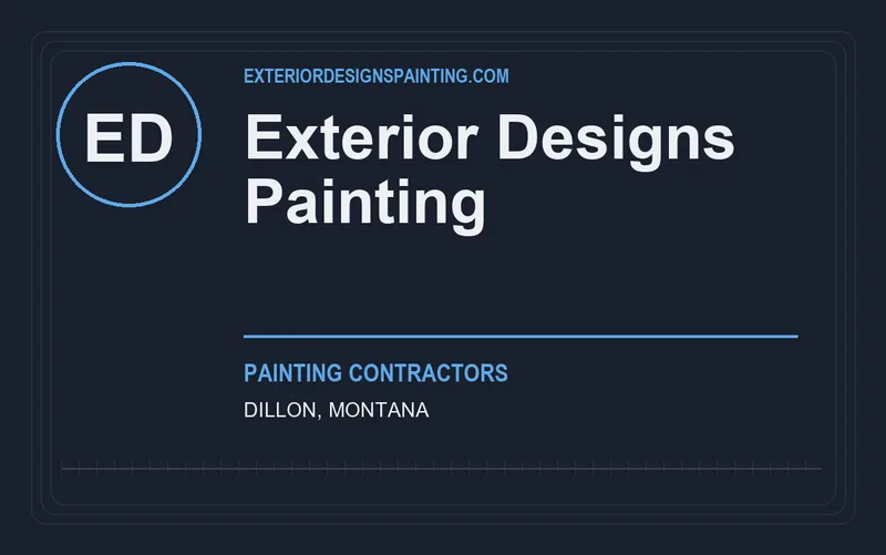 Exterior Designs Painting in Dillon, Montana