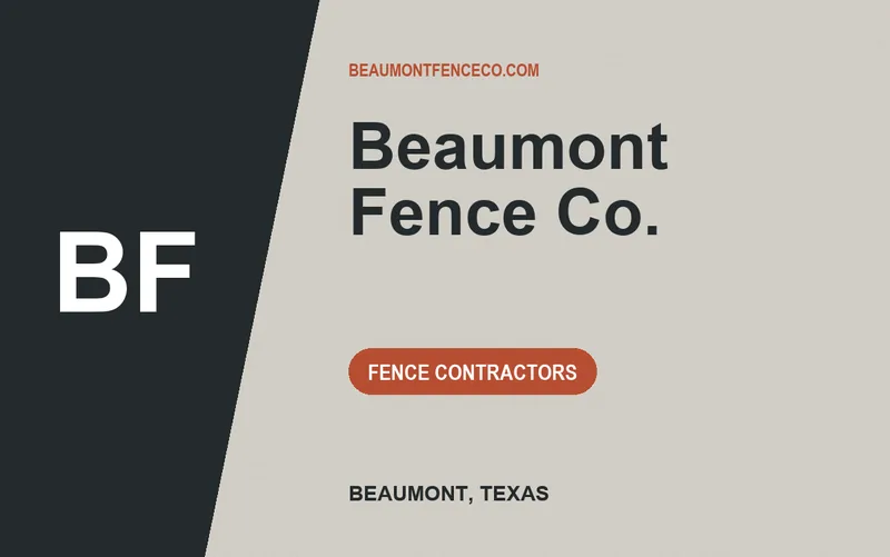 BEAUMONT FENCE CO. in Beaumont, Texas