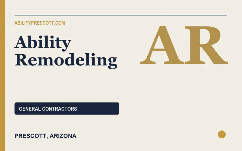 Ability Remodeling in Prescott, Arizona