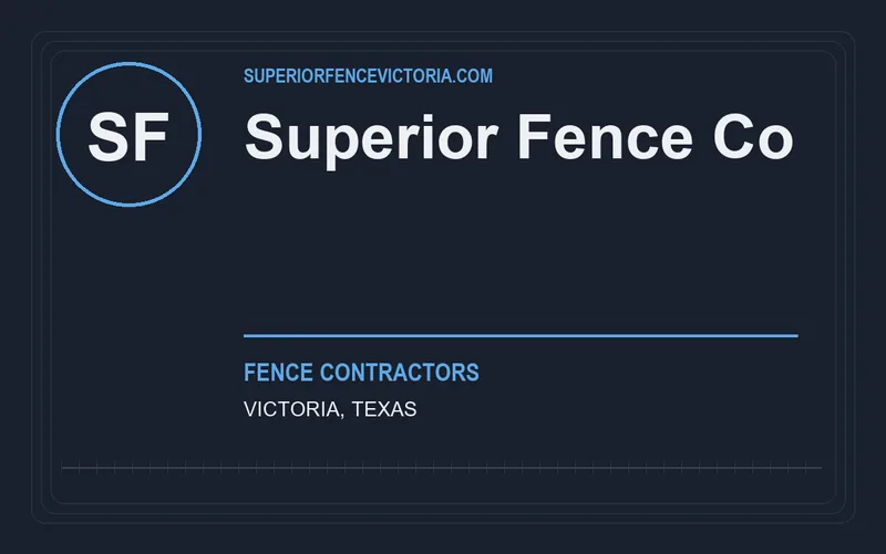 Superior Fence Co in Victoria, Texas