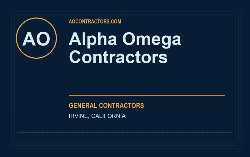 Alpha Omega Contractors in Irvine, California