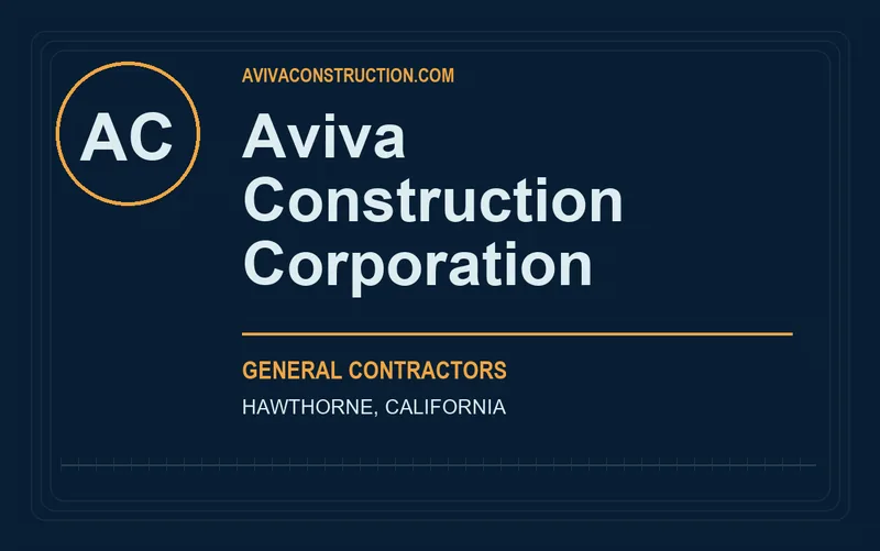 Aviva Construction Corporation in Hawthorne, California