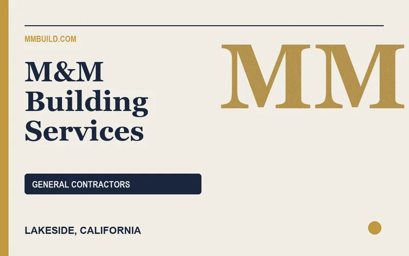 M&M Building Services in Lakeside, California