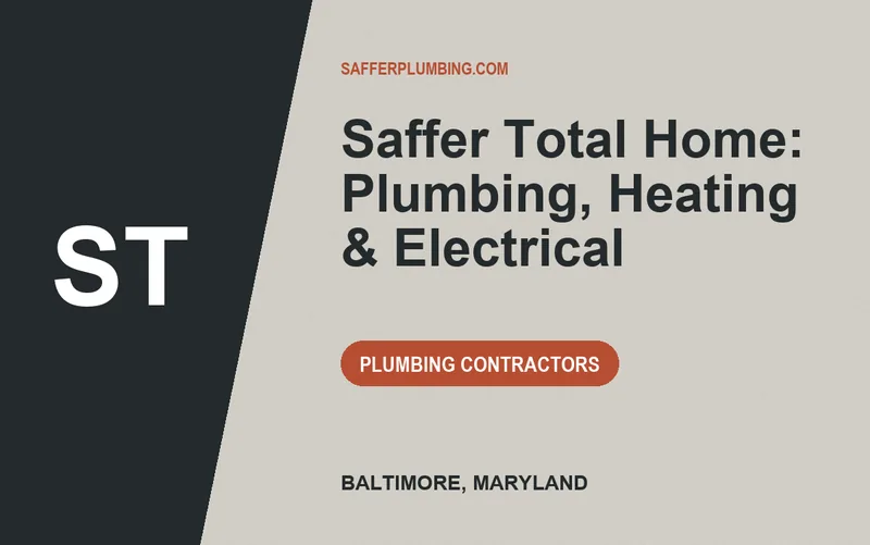 Saffer Total Home: Plumbing, Heating & Electrical in Baltimore, Maryland