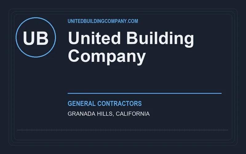 United Building Company in Granada Hills, California