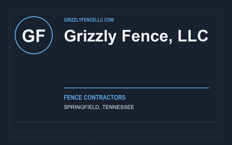 Grizzly Fence, LLC in Springfield, Tennessee