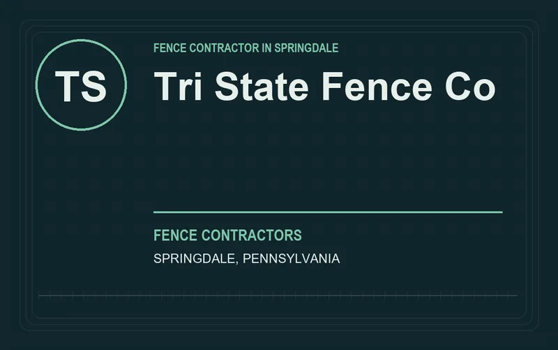 Tri State Fence Co in Springdale, Pennsylvania