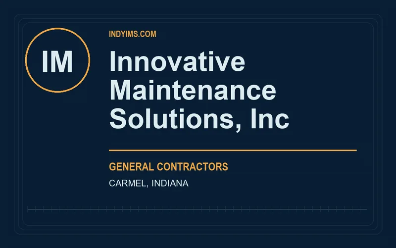 Innovative Maintenance Solutions, Inc in Carmel, Indiana