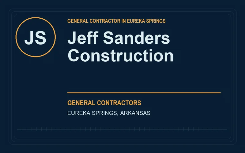 Jeff Sanders Construction in Eureka Springs, Arkansas