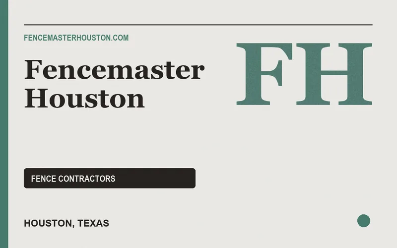 Fencemaster Houston in Houston, Texas