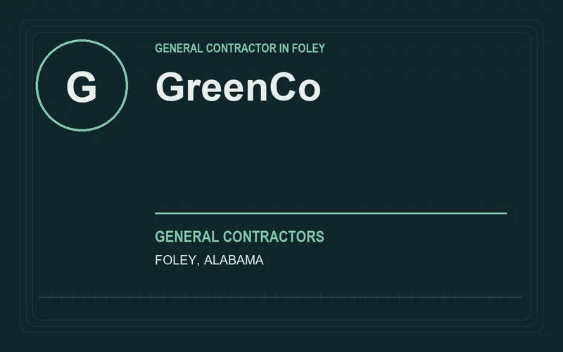 GreenCo in Foley, Alabama