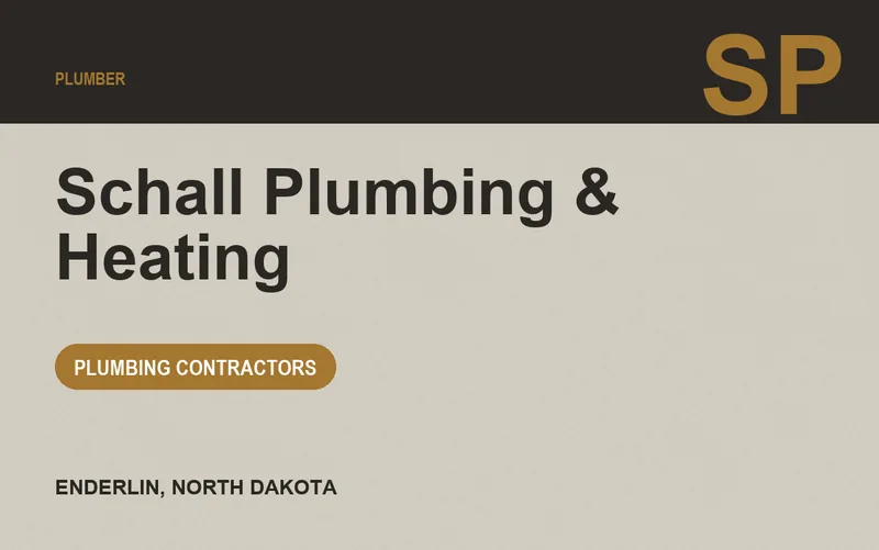 Schall Plumbing & Heating in Enderlin, North Dakota