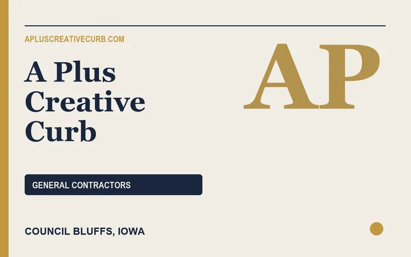 A Plus Creative Curb in Council Bluffs, Iowa