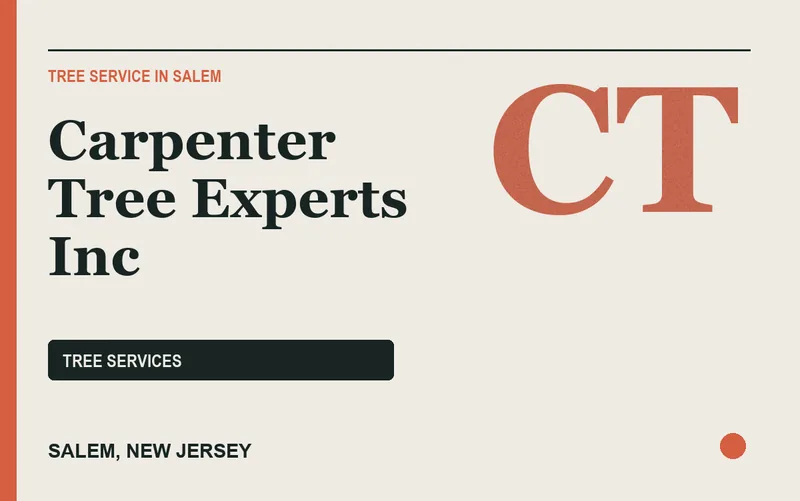 Carpenter Tree Experts Inc in Salem, New Jersey