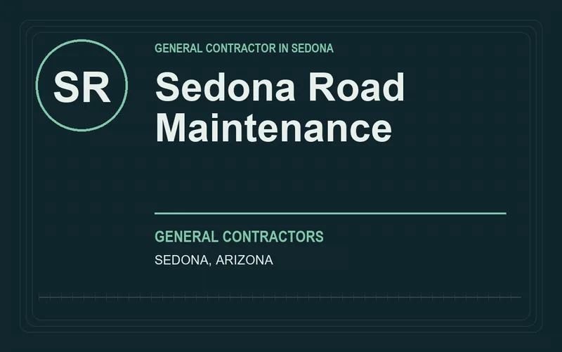 Sedona Road Maintenance in Sedona, Arizona