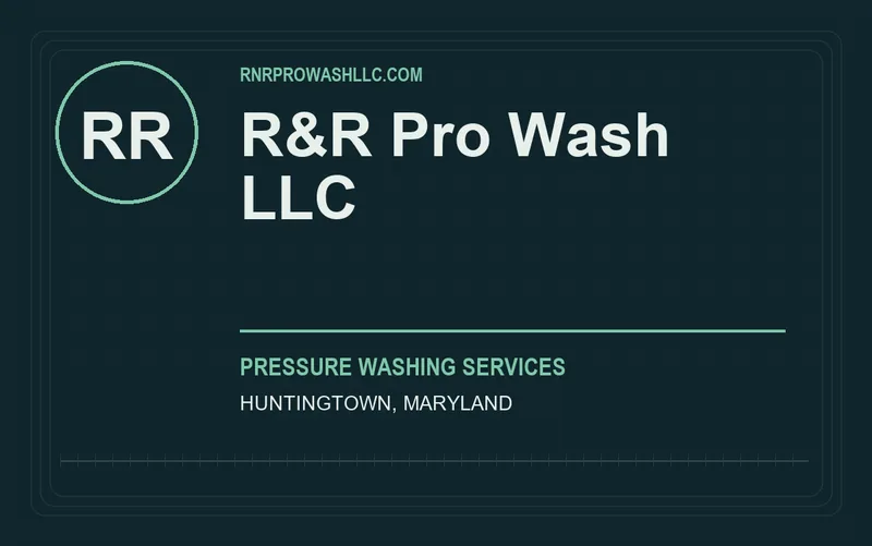 R&R Pro Wash LLC in Huntingtown, Maryland