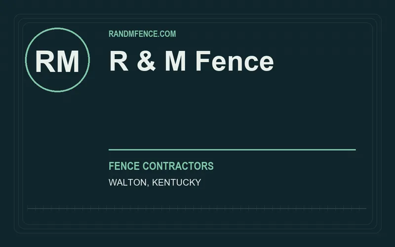 R & M Fence in Walton, Kentucky