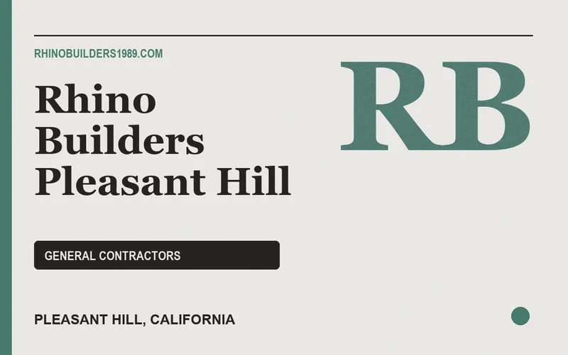 Rhino Builders Pleasant Hill in Pleasant Hill, California