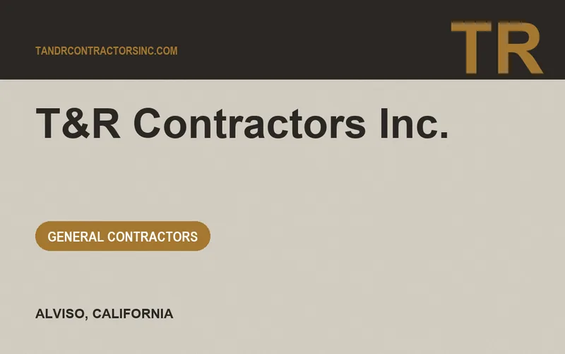T&R Contractors Inc. in Alviso, California