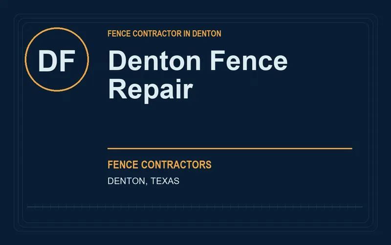 Denton Fence Repair in Denton, Texas
