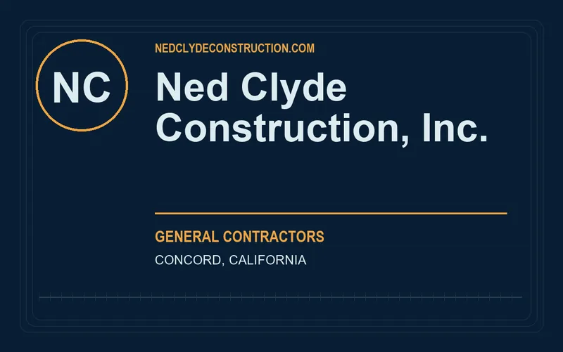 Ned Clyde Construction, Inc. in Concord, California