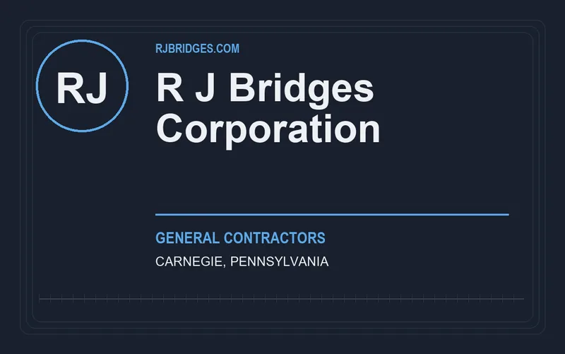 R J Bridges Corporation in Carnegie, Pennsylvania